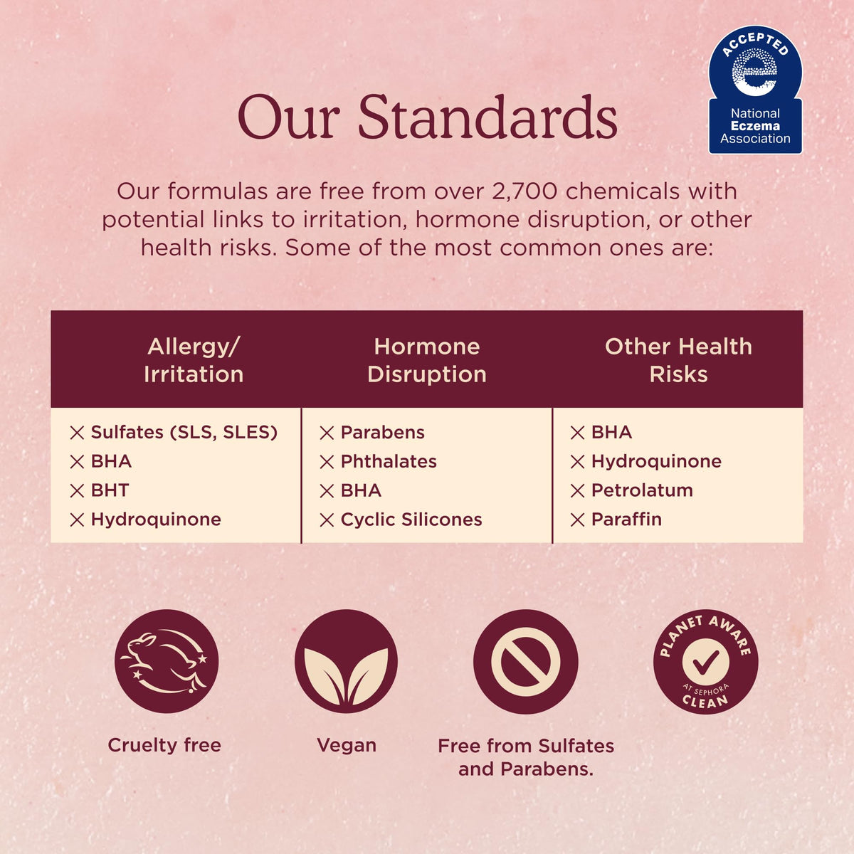 HANNI Fatty label detail showing ingredient clarity and safety benefit
