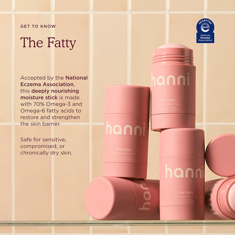 HANNI Fatty close-up of balm texture showing rich, emollient melt-in formula