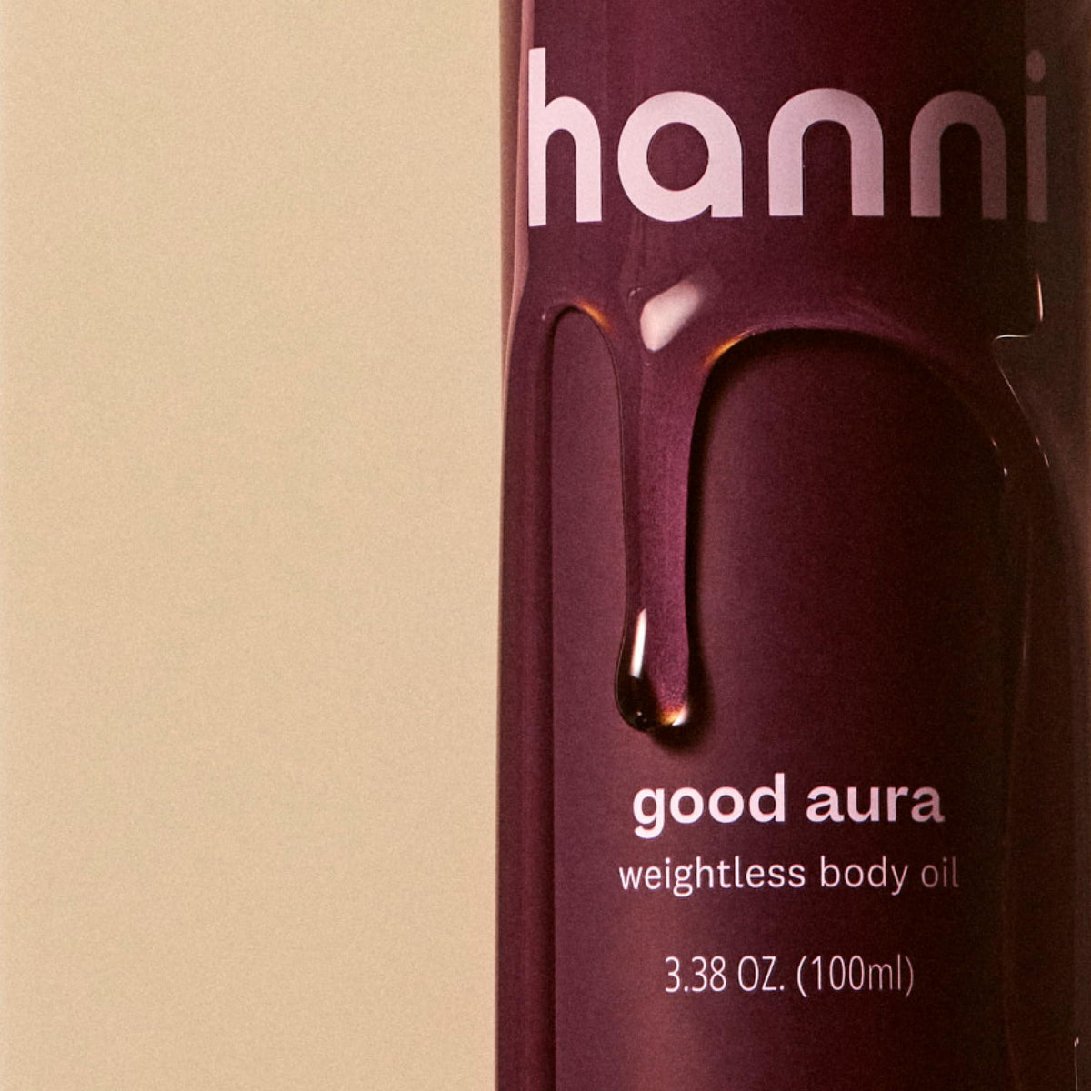 HANNI pump close-up demonstrating easy dosing and spill control
