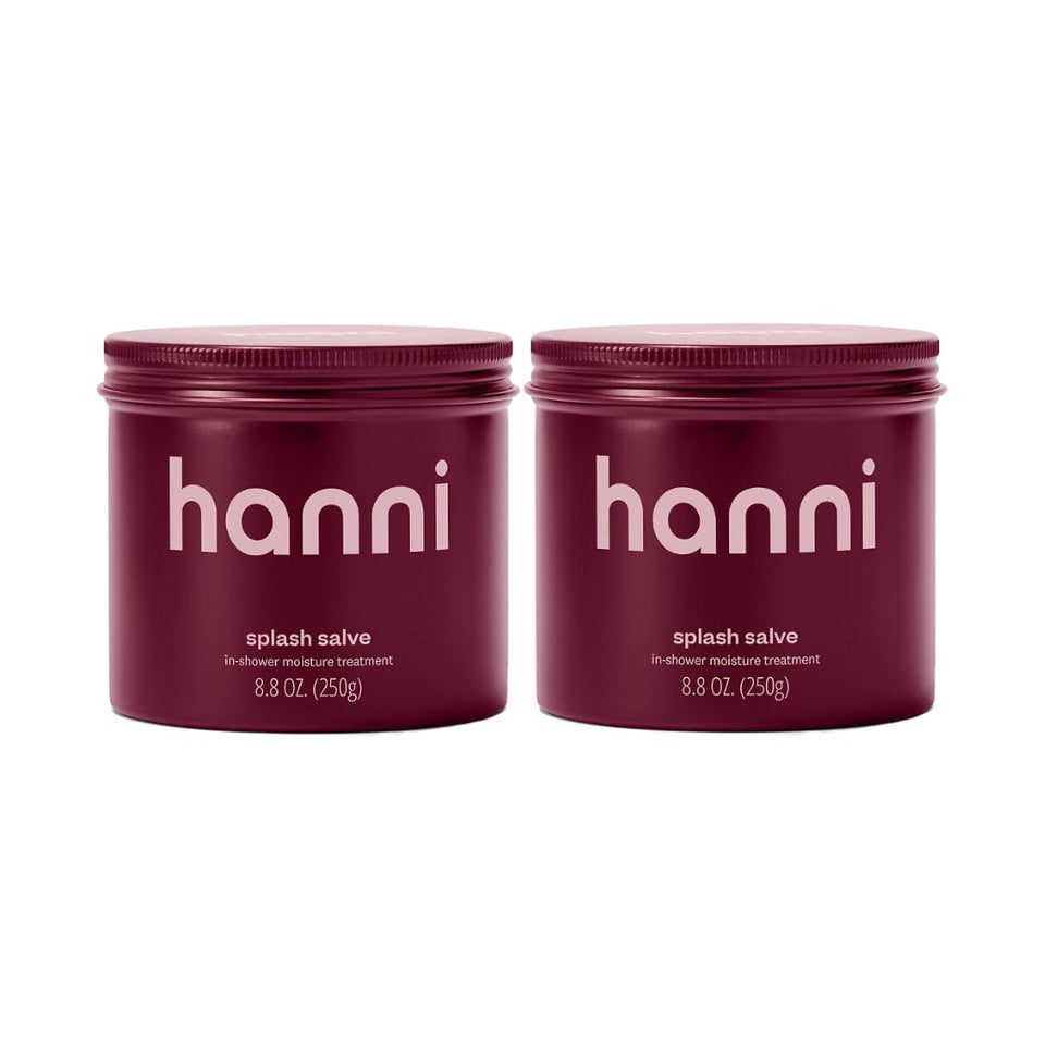 HANNI front packaging showing two jars and product branding, highlights convenience