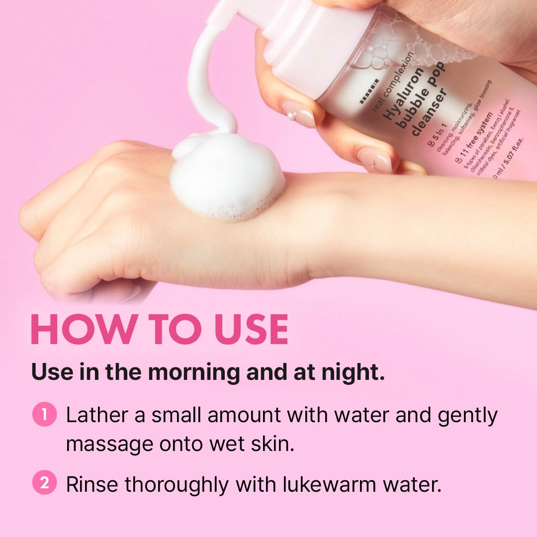 hanskin bottle in bathroom setting showing routine-ready, aesthetic benefit