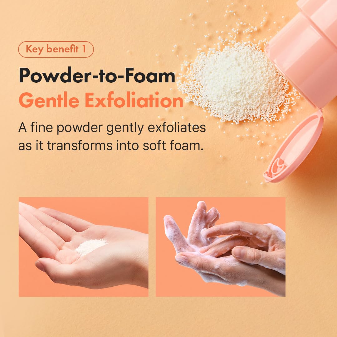 Hanskin foam lather in hand demonstrating gentle cleansing and hydrating comfort
