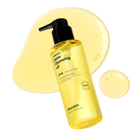 Hanskin front bottle showing label and packaging benefit gentle cleansing