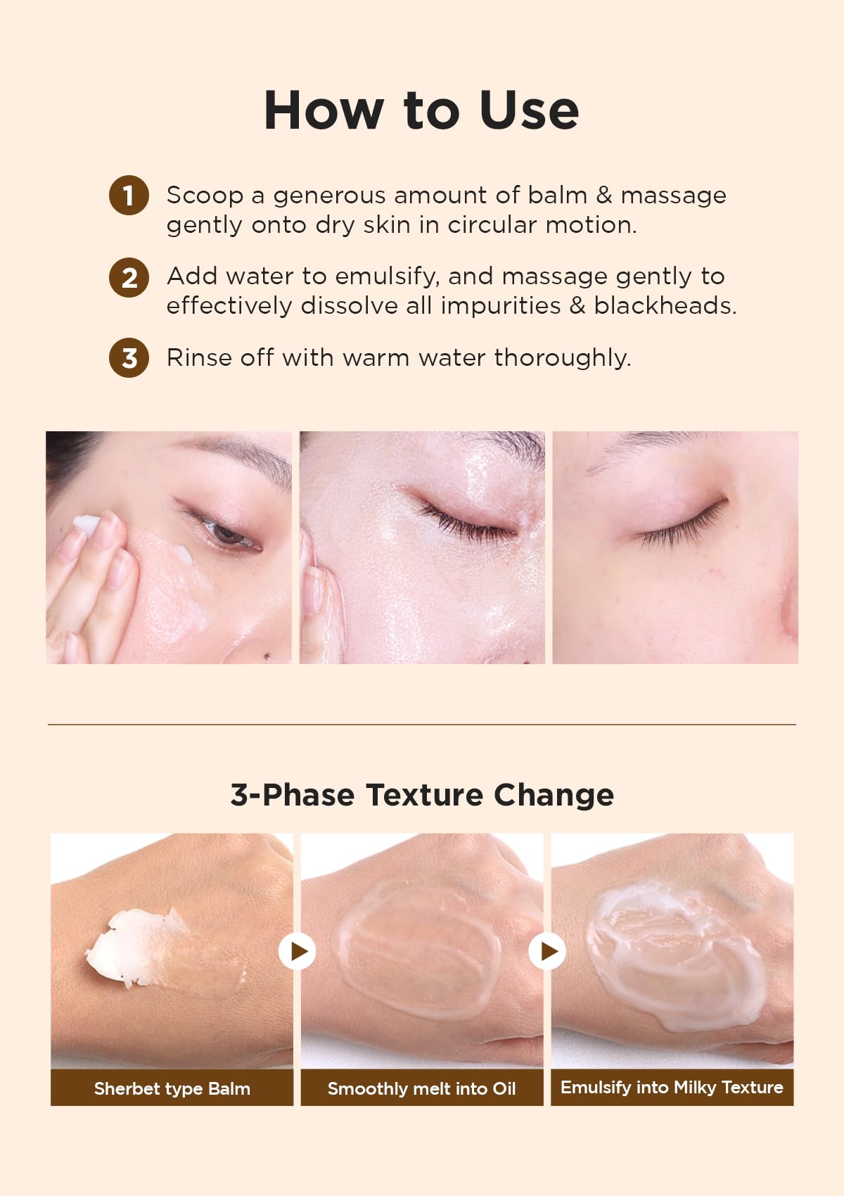 Hanskin lifestyle bathroom routine with balm suggesting reliable daily cleansing