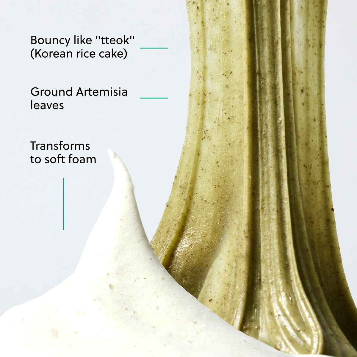 Hanyul applied as a mask on face showing targeted pore care