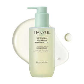 Hanyul front packaging showing bottle and label benefits