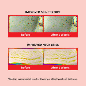 Hanyul cream applied on hand showing immediate moisturizing effect