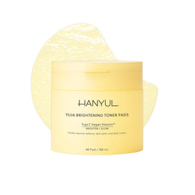HANYUL jar front view showing product branding and 60 pads for quick recognition