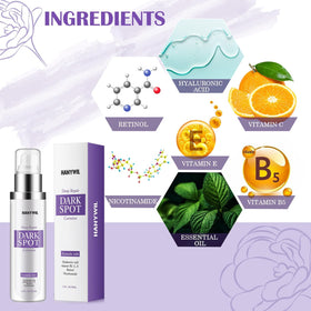 HANYWIL applying serum to face demonstration, showing layering under moisturizer