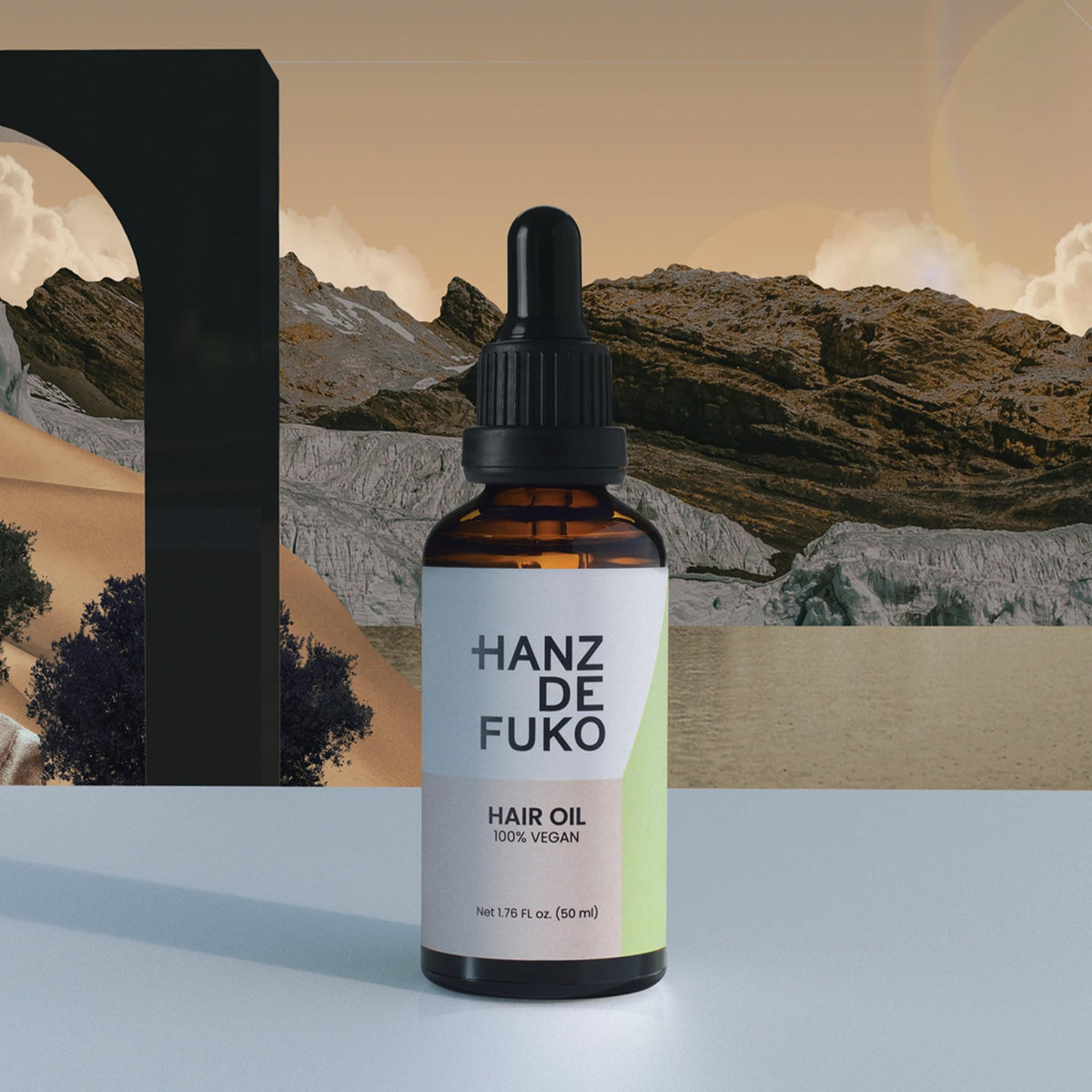 Hanz de Fuko applied to beard during styling for softer, groomed look