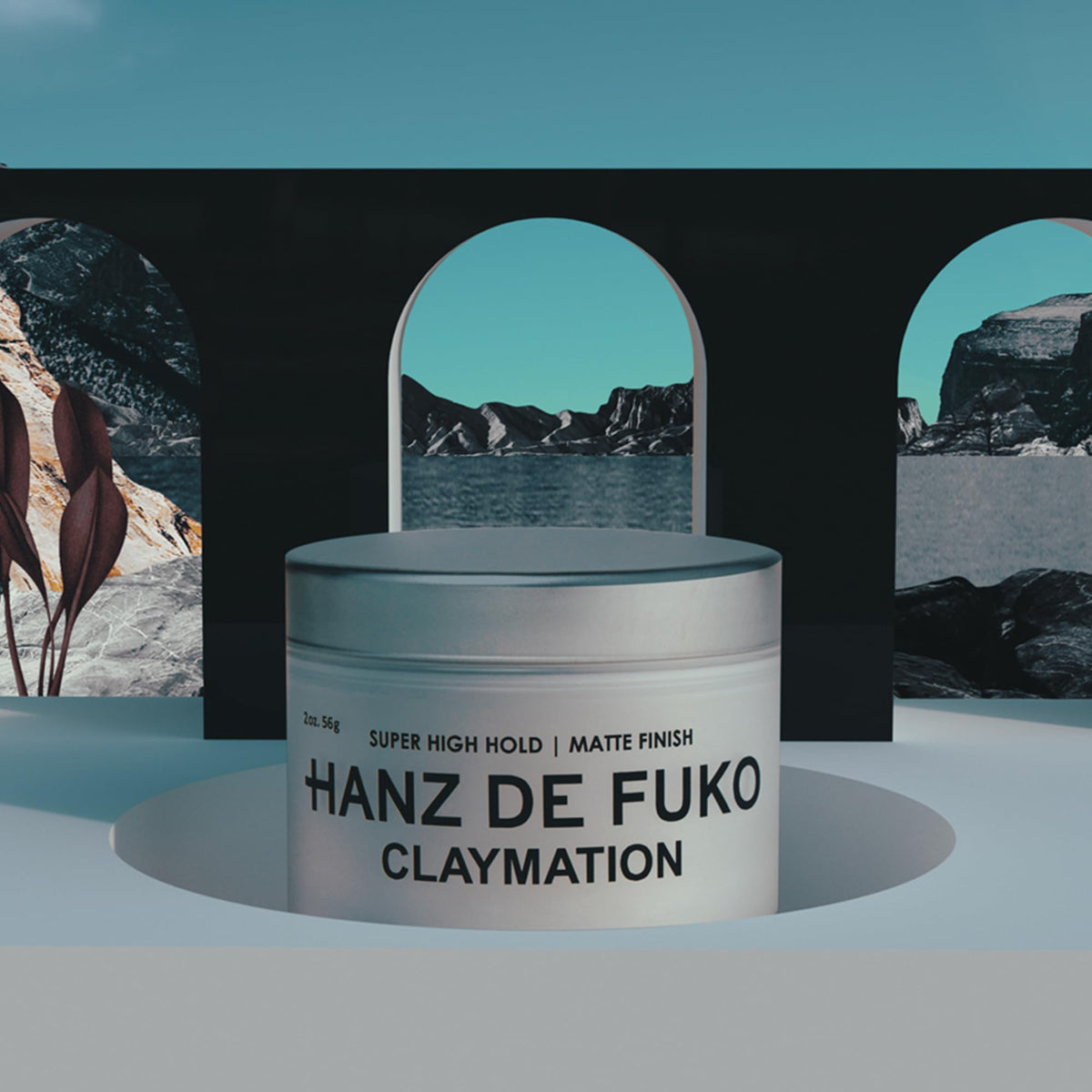 Hanz de Fuko ingredient label highlighting botanical oils for conditioning