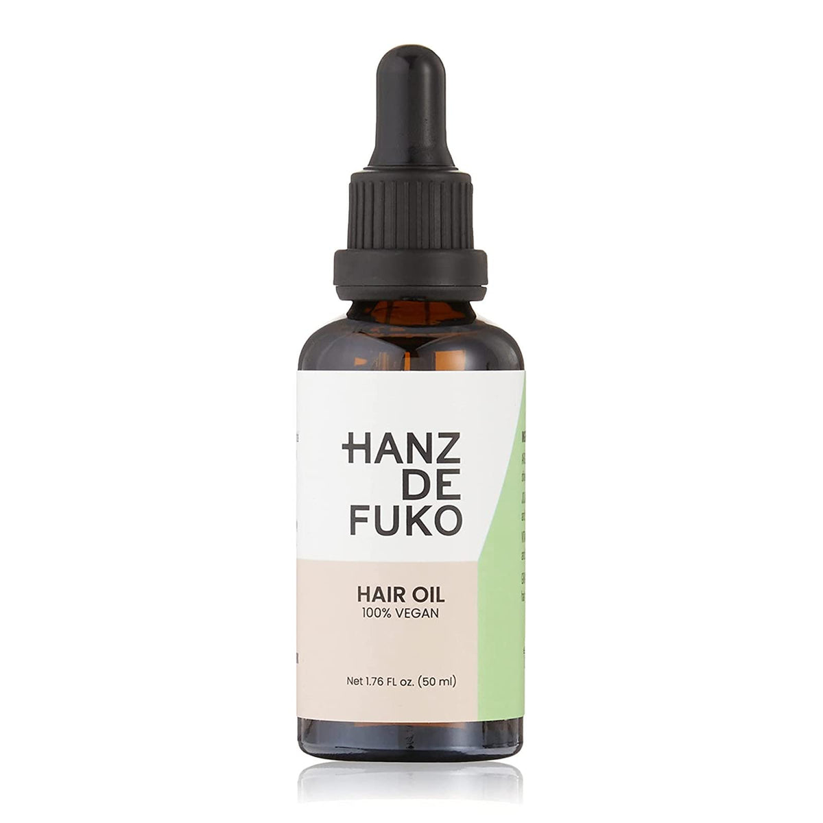 Hanz de Fuko front bottle showing label and travel convenience