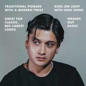 Hanz de Fuko Modify styled on wet hair showing sleek control
