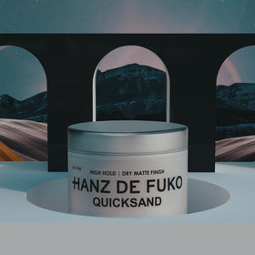 Hanz de Fuko label close-up highlighting botanical ingredient benefits