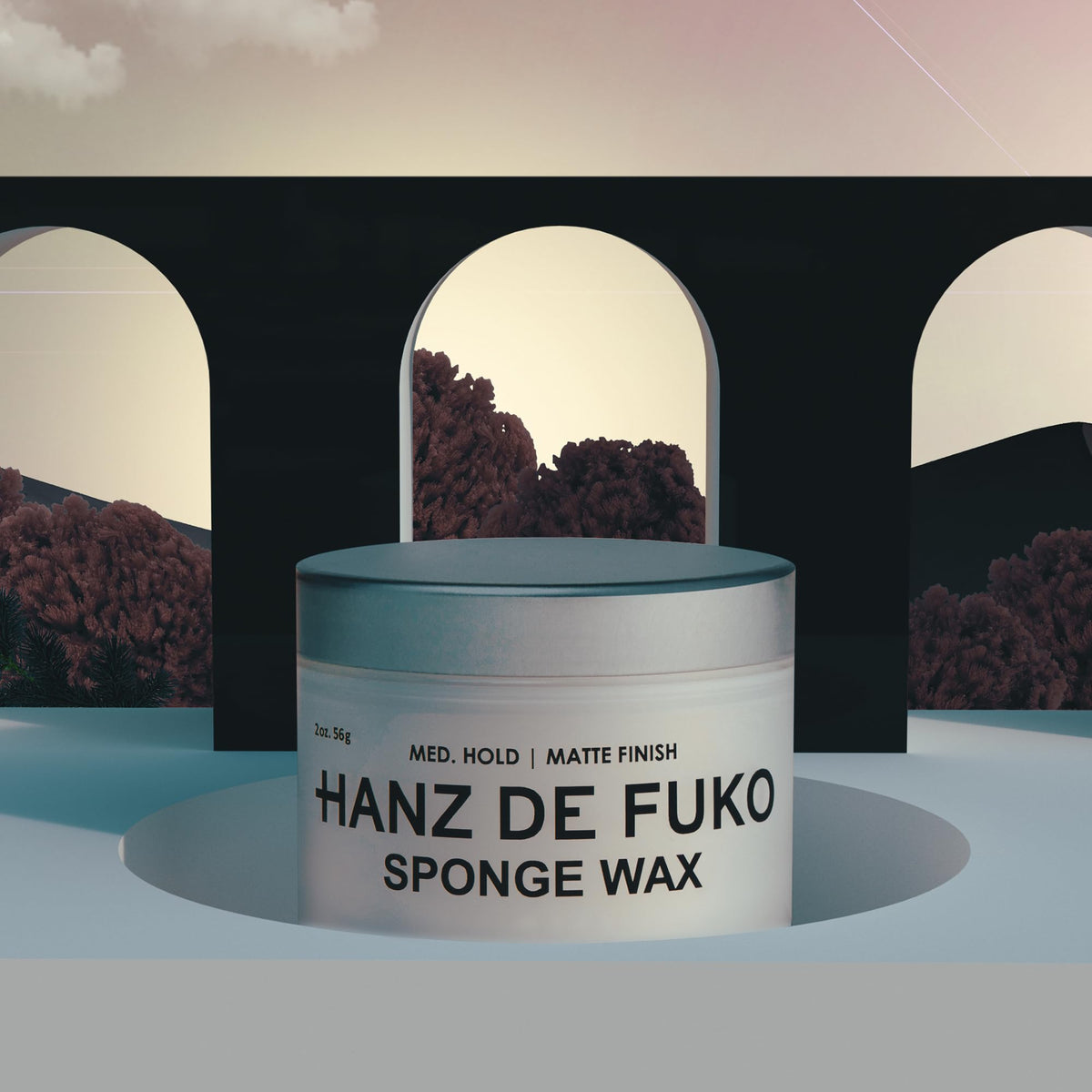 Hanz de Fuko applied to damp hair showing smooth classic style and control benefit