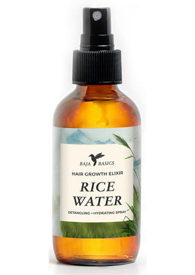 HAPPIE HUMMINGBYRD front packaging showing rice water benefits and compact 4oz size