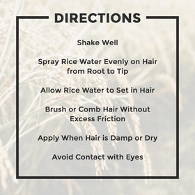 HAPPIE HUMMINGBYRD label detail showing vitamins and fermented rice water ingredients
