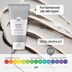 HAPPY BATH size comparison in hand to show 5.29 fl oz scale advantage