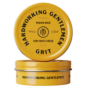Hardworking Gentlemen front jar showing packaging and clear product name benefit quick identification