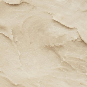 Hardworking Gentlemen open jar showing paste texture for easy pickup and spreadability benefit