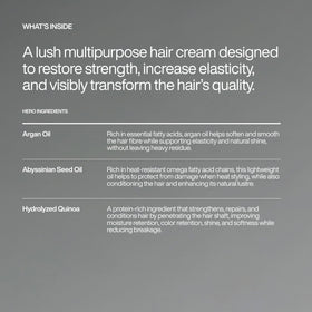 Harklinikken styling on dry hair showing frizz control and polished finish benefit