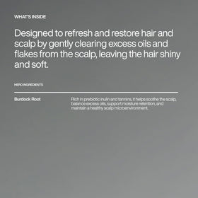 Harklinikken shampoo with conditioner pairing indicating smoother hair benefit