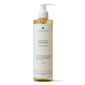 Harklinikken Stabilizing Scalp Shampoo front bottle showing label and benefit