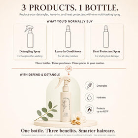 Harmonize Beauty spray mist closeup demonstrating even application benefit