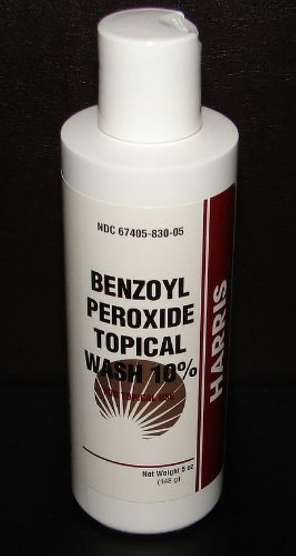 Harris Pharmaceuticals front packaging showing bottle and label for clear identification and convenience