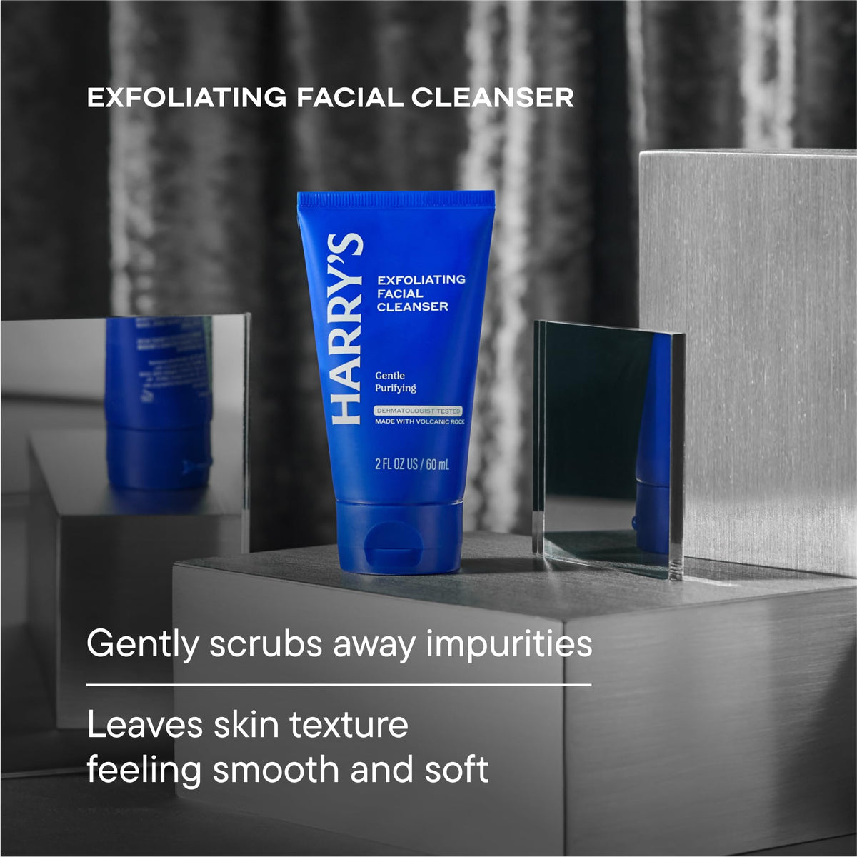 Harry's daily face lotion label detail highlights SPF 15 protection benefit