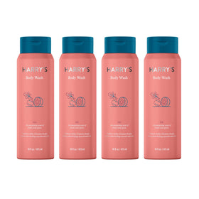 Harry's front bottle packaging showing product and brand benefits