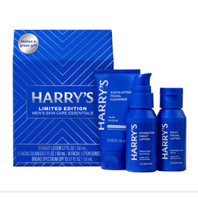 Harry's front packaging gift set displayed neatly for gifting benefit