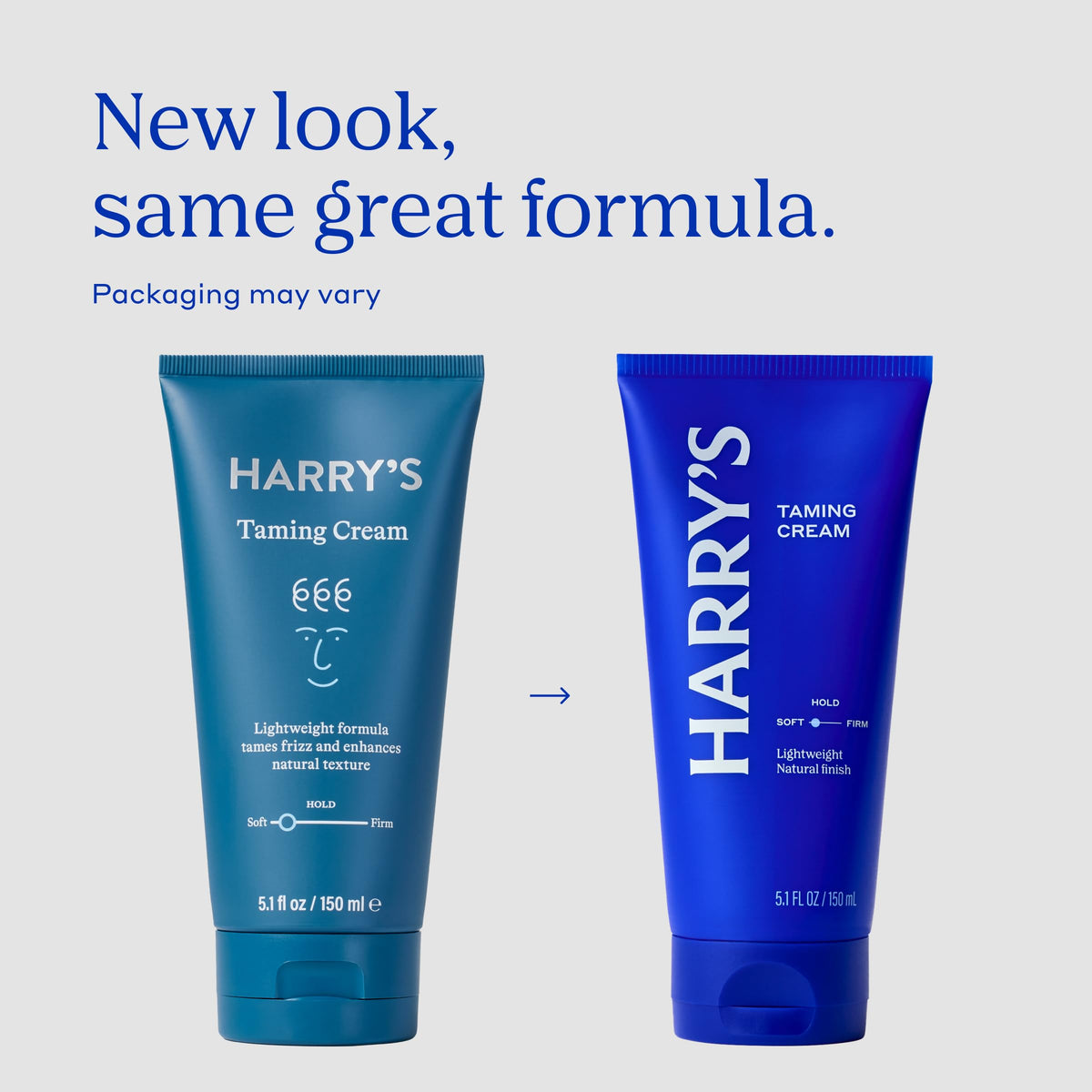 Harry's label detail showing scent notes and ingredient clarity