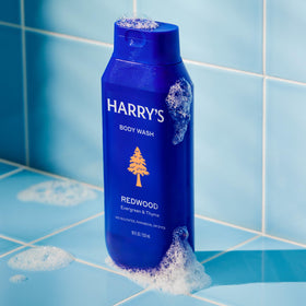 Harry's thick lather closeup showing rich suds that cleanse without drying