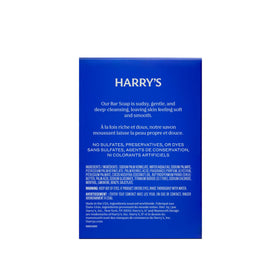 Harry's Stone bar close-up texture highlighting smooth lathering surface