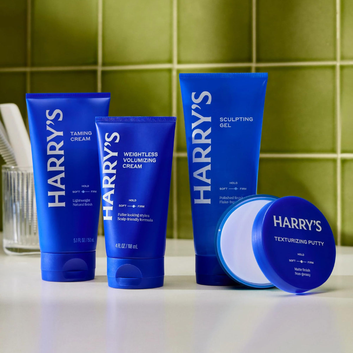 Harry's trio in travel kit demonstrating portability and everyday readiness