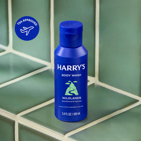 Harry's close-up of thick Wildlands lather demonstrating rich cleanse