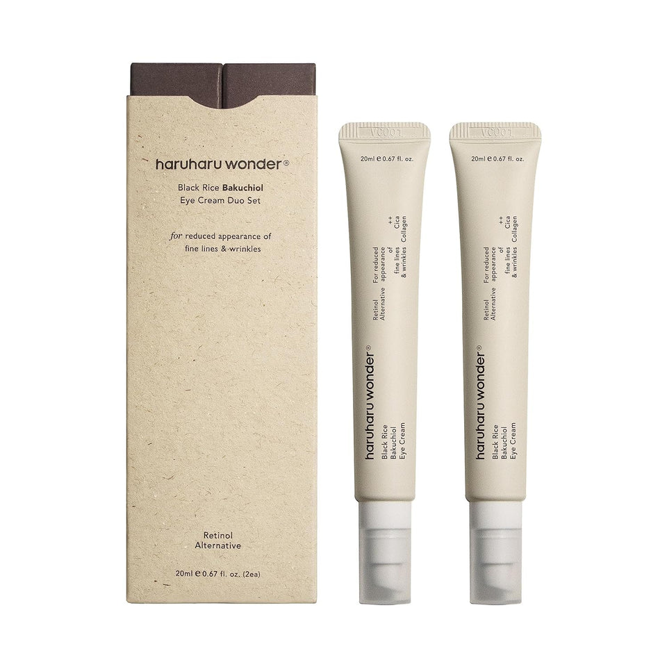 HARUHARU duo pack front view showing clean packaging and benefits