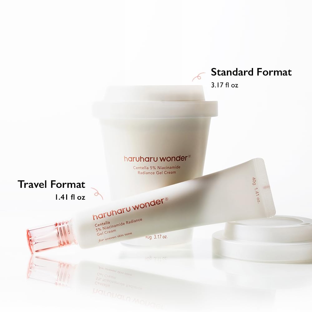 HARUHARU niacinamide ingredient capsule illustrating brightening benefit