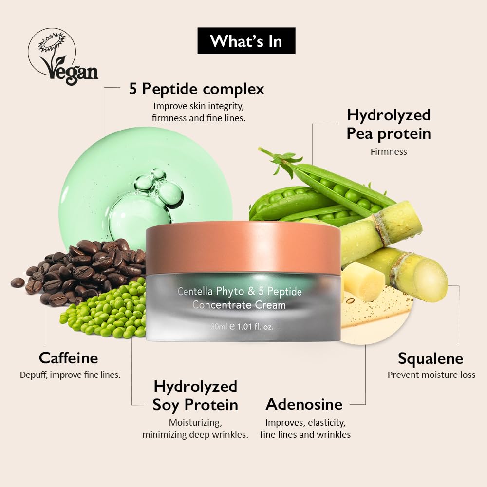 HARUHARU jar opened to reveal product inside emphasizing concentrated formula