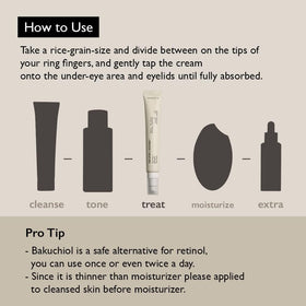 HARUHARU lifestyle morning routine showing refreshed eyes and quick application
