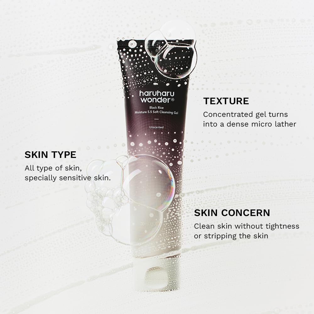 HARUHARU oil dissolving waterproof makeup for clean, unclogged skin