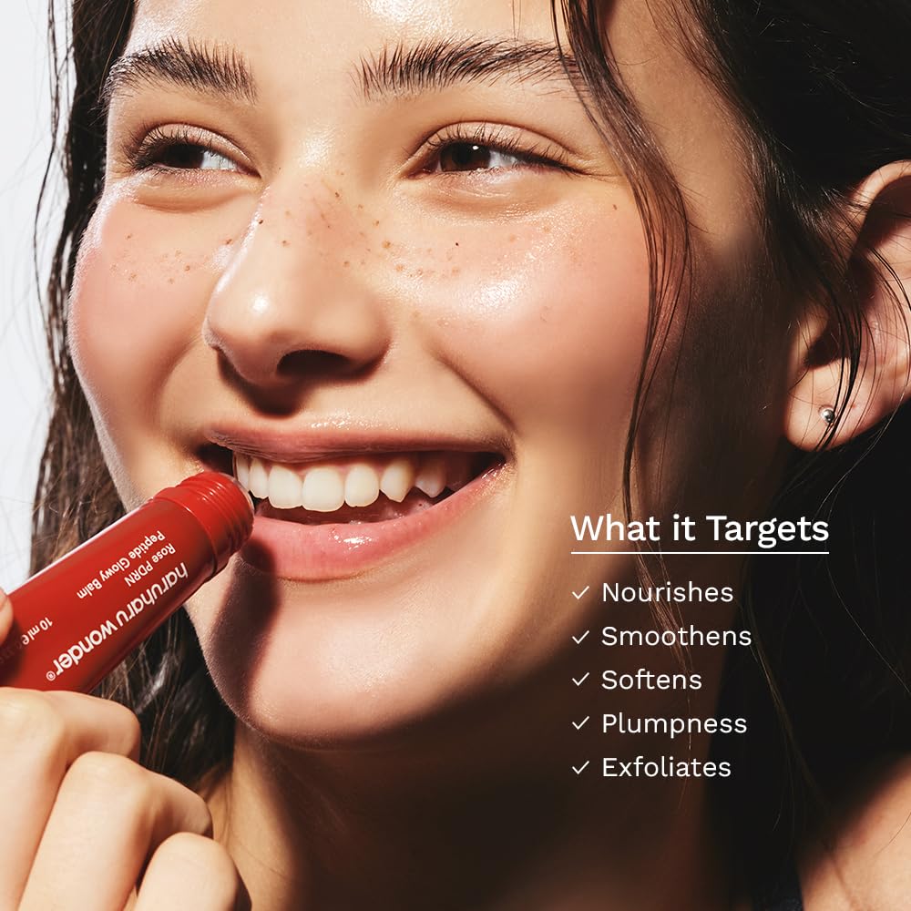 HARUHARU label detail showing vegan and microplastic-free claims