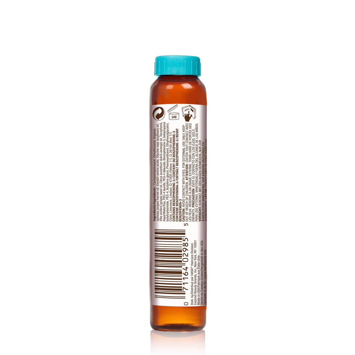 HASK lifestyle shot in bathroom showing easy daily use