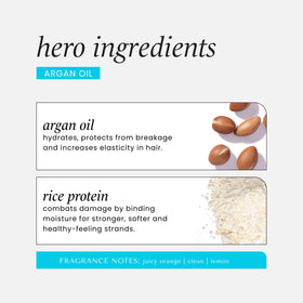 HASK bottle back label listing color‑safe, sulfate‑free ingredients