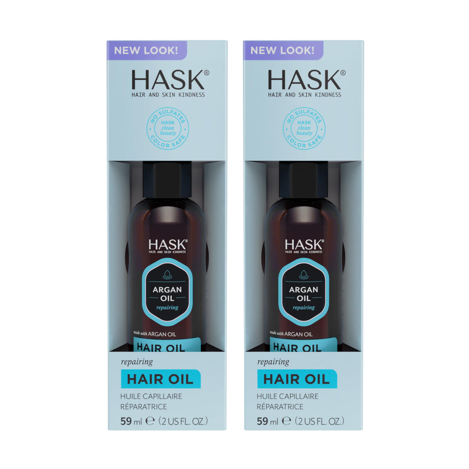 HASK front packaging showing bottle and brand for quick identification and benefit