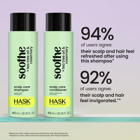 HASK conditioner texture close-up showing lightweight hydration