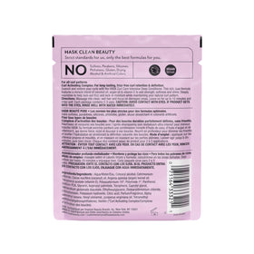 HASK pack size beside hand for scale, six treatments convenience benefit