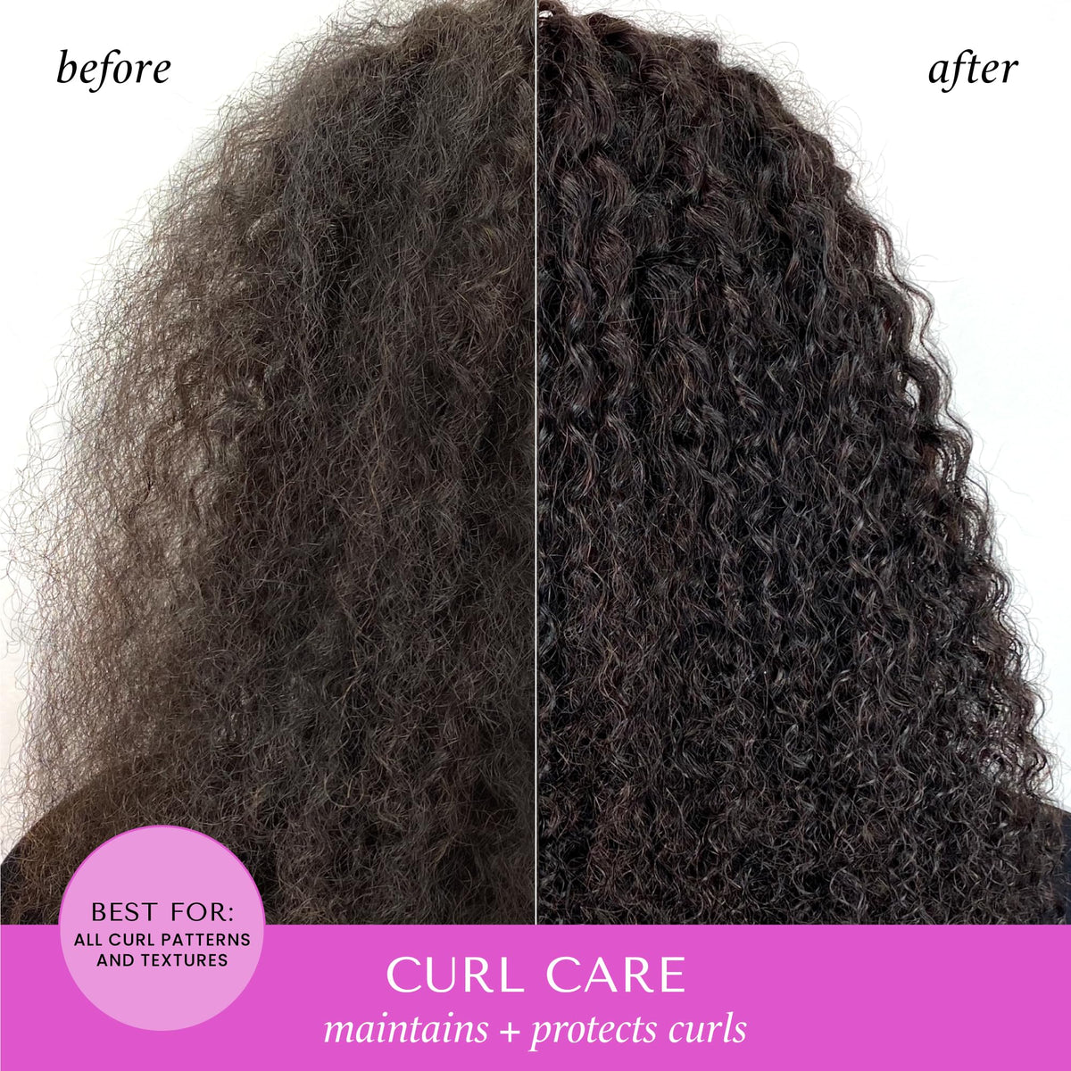 HASK shampoo texture close-up showing creamy, moisturizing formula benefit