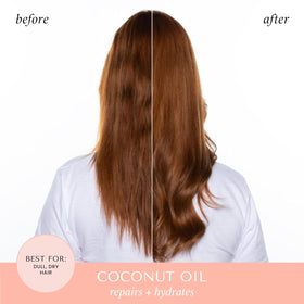 HASK deep conditioner packette front view showing single-use repair convenience